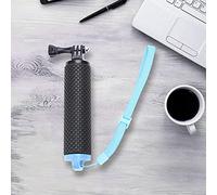 Pssopp Grip a Mano Galleggiante, Supporto per Fotocamera Anti-slip Portatile, Monopodo Portatile Floaty con Filo per Cordino per le Azioni di Yi, Perfette per Immergersi, Navigare, (BLUE)