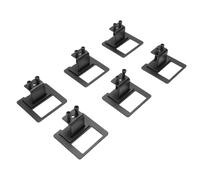 Pssopp Guarnizioni per Altri Articoli per la Casa, Supporto per Materasso Regolabile in Posizione Barra di Fissaggio con Pinza per Struttura del Letto in Metallo 6 Pezzi Guarnizioni per Materasso