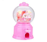 Pssopp Gumball Machine, distributore di Caramelle Bubble Gumball Carino Mini per Ragazzi e Ragazze(Rosa)