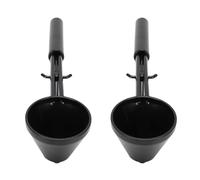 Pssopp Imbuto Dosatore per caffè Imbuto Dosatore in Plastica ABS per caffè Macinato Nessuna Fuoriuscita Porzionatura Accurata Facile Lavaggio Design Leggero per la Preparazione del in Ufficio a Casa