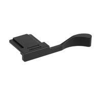 Pssopp Impugnatura per Pollice della Fotocamera, Supporto per Poggiapollice con Slitta Calda in Lega di Alluminio con Design Ergonomico, per Fotocamere X100VI X100V X100F XE3 XE4 (BLACK)
