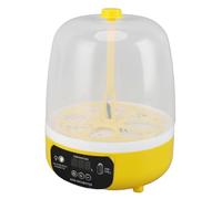 Pssopp Incubatrice per 4 Uova, Controllo Automatico dell'Umidità della Temperatura, Mini Schiusa per Pollame per l'Istruzione Domestica, Alimentazione USB, Ideale per Bambini e Famiglia (Tornitura