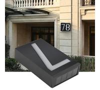 Pssopp Interruttori e Indicatori Luminosi Design con Caratteri Grandi Numeri Chiari Resistente Alla Pioggia Installazione Rapida Ampiamente Usato per Cancelli di Negozi Porte di Corridoi Luce