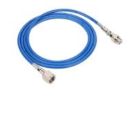 Pssopp Kit Adattatore per Tubo Flessibile per Soda in Nylon Ad Alta Pressione per Bombola di CO2 da 2,5 M e 8,2 Piedi con Filettatura W21.8-14 DIN477 per