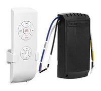 Pssopp Kit Telecomando per Ventilatore da Soffitto con 3 Impostazioni di velocità e Funzioni di Temporizzazione per Ventilatori con Motore CA, Inclusa la Brezza del Porto