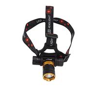 Pssopp Lampada frontale subacquea Ipx8 Fotografia 5 modalità di illuminazione Torcia Torcia elettrica Faro portatile Illuminazione subacquea Faro impermeabile per trampolini in lega di alluminio
