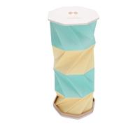 Pssopp Lampada Pieghevole di Carta per Decorazioni, Facile da Conservare la Lampada di Carta a Led Ricaricabile per il Comodino Ricaricabile per Campeggio da Viaggio per il Campeggio