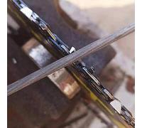 Pssopp Lime Rotonde per Affilare Motoseghe da 12 Pezzi, Acciaio per Cuscinetti Ad Alta Durezza, Migliorano l'efficienza e la longevità per la Lavorazione del Legno e l'abbellimento