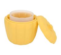 Pssopp Macchina per Cubetti di Ghiaccio, Secchiello per Ghiaccio in Silicone con Zucca Dal Design Unico per Bevande per Feste, Creazione Facile di Cubetti di, Materiali Sicuri BPA