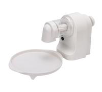 Pssopp Macchina per Ghiaccio Tritato Silenziosa, Design Ergonomico della Maniglia, Motore Ad Alta velocità, Tritaghiaccio Elettrico Alimentato Tramite USB, per Coni di Neve, Granite,