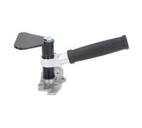 Pssopp Maniglia di Estensione Regolabile per la Finitura del Cartongesso, Lega di Alluminio con Meccanismo di Bloccaggio Angolare, Strumento Leggero per Stuccatori Professionisti