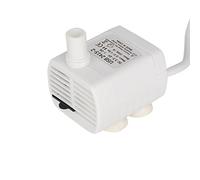 Pssopp Mini Pompa Sommergibile USB ABS DC 5V Pompa Acqua 200L H Basso Rumore da 0,4 a 1,5 M Sollevamento per Acquario Fontana per Animali Domestici Fontana in Resina per Acquario