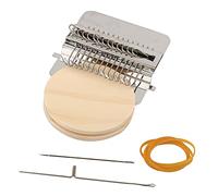 Pssopp Mini Telaio per Rammendo, Kit di Riparazione Portatile per Jeans e Calzini, Dispositivo per Rammendare Tessuti, Ideale per gli Amanti del Fai da Te (casuale)