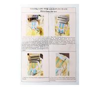 Pssopp Mini Telaio per Rammendo, Kit di Riparazione Portatile per Jeans e Calzini, Dispositivo per Rammendare Tessuti, Ideale per gli Amanti del Fai da Te (Avorio)