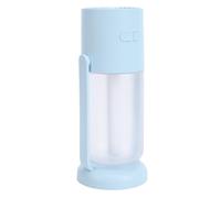Pssopp Mini Umidificatore, Piccolo Umidificatore a Nebbia Fresca Portatile da 260 Ml con Bagliore Morbido per L'umidificazione Dell'aria dello Spazio per Ufficio e Camera da Letto (BLUE)
