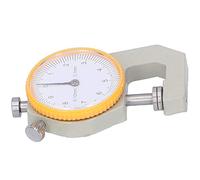 Pssopp Misuratore di Spessore, Materiale in Acciaio, Alta Precisione per Misurare Articoli in Pelle, Gioielli e Lastre di Metallo, Intervallo 0-10 Mm (Spessimetro 0-10 mm)