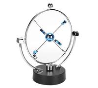 Pssopp Movimento Perpetuo Giocattolo da Scrivania Planetario, Kit Scientifici e Giocattoli Scultura Cinetica Pianeta Solare Altalena Elettronica Palline di Equilibrio Ornamento da Tavolo per Casa