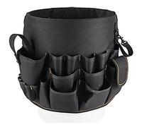 Pssopp Organizer per Attrezzi da Giardino, Secchio per Attrezzi da Giardinaggio Borsa per Attrezzi da Giardino Borsa per Attrezzi da Giardino Impermeabile 600D Inserto per Organizzatore