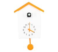 Pssopp Orologio a cucù Casetta per Uccelli Orologio da Parete Finestra Casetta per Uccelli Orologio da Appendere Decorazione Orologio a cucù Moderno in Stile Nordico per Soggiorno