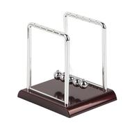 Pssopp Palle Cinetiche Oscillanti, Kit Scientifici e Giocattoli Giocattolo Didattico Palline a Pendolo in Ferro per Casa, Ufficio, Scrivania, Ornamento Regalo Intrattenimento Palle Cinetiche (Palla