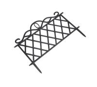 Pssopp Pannelli per Recinzione da Giardino in Plastica Materiale PP Bordo per Aiuola 47,7 X 36 Cm Bordo per Cortile Ad Incastro Nessun Attrezzo da Installare per Vialetto da Giardino Aiuole per Cani
