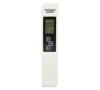 Pssopp Pen PH Water Tester, Tester Portatile della qualità dell'Acqua EC con Retroilluminazione, Misurazione Accurata di PH e Temperatura per Acqua Potabile e Acquacoltura