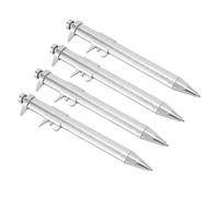 Pssopp Penna a Corsoio da 8 Pezzi 100 Mm ± 0,05 Mm, Strumento di Disegno Calibri a Corsoio con Scala di Misurazione Strumento di Scrittura per Disegni Tecnici Penna a da 8 Pezzi 100 ± 0,05,