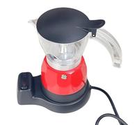 Pssopp Pentola Elettrica Italiana, Produttore di caffè Espresso da 150 Ml 3 Tazze con Filtro di Precisione e Beccuccio Antidrive per Espresso