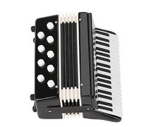 Pssopp Pezzi Ornamentali Replica di Strumento Musicale Fatto a Mano Squisito Espositore per Fisarmonica per Oggetti di Scena Fotografici per Casa e Ufficio Modello Mini Fisarmonica, Modello Mini
