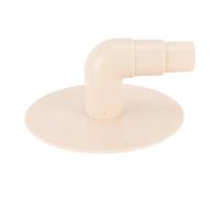 Pssopp Piastra Adattatore per Aspirapolvere per Skimmer per Piscina, Piastra di Ricambio per Skimmer con Gomito per Tubo per Piscina HydroTools 8929