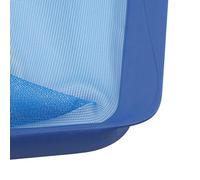 Pssopp Rete per Skimmer per Piscina a Maglia Fine, Rete per Skimmer per Foglie con Telaio in ABS con Connessione Rapida per Asta Telescopica, Borsa Profonda, Design Leggero, per la Pulizia dell'Acqua