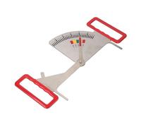 Pssopp Righello per la Gestione dell'alimentazione, Calibro per Il Grasso Dorsale delle Scrofe Incinte in Acciaio Inossidabile, Misurazione Accurata Gestione Efficiente della Nutrizione negli