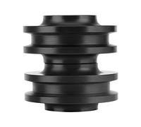 Pssopp Ruota per Porte da Stacca a Scorrimento da 2-pc, Ruota della Porta del Fienile 2-pc, Rullo per Porte Scorrevoli, Ruote Nuove di Zecca, Migliora il Tuo Decorazione la Casa, Equilibrio e