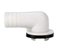 Pssopp Scarico Condizionatore Connettore A Gomito Condizionatore d'Aria unità Esterna Beccuccio Strumento Tubo di Scarico Diametro Universale 19 Mm per Aria Condizionata Ugello