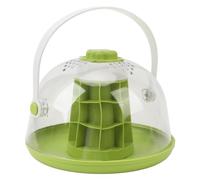 Pssopp Scatola Osservazione Lumache per Bambini, Vista Trasparente 360° con | Guscio Resistente in ABS e PC, Fori di Ventilazione Adeguati per il Flusso D'aria, Design Facile da Pulire e a Prova di