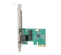 Pssopp Scheda LAN Gigabit 8111E, Adattatore di Rete PCIe Compatto, velocità 10/100/1000 Mbps per PC Desktop, Compatibile con Mac