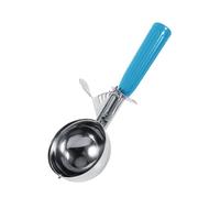 Pssopp Scoop di Gelato in Acciaio Inossidabile di Grado Alimentare con Manico in Plastica Colorato per un Gelato Comodo per il Negozio di Dessert (5,7 cm)