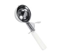 Pssopp Scoop di Gelato in Acciaio Inossidabile di Grado Alimentare con Manico in Plastica Colorato per un Gelato Comodo per il Negozio di Dessert (8 cm)