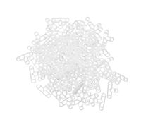 Pssopp Separatore di Mattoni 100 Pezzi Distanziatori per Piastrelle per Pavimentazione Mattoni, Bordi Lisci Tipo T Strumenti Separatori per Piastrelle a 3 Vie Distanziatore per Impiallacciatura di per