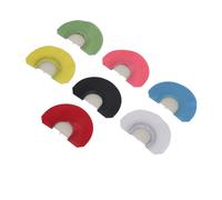 Pssopp Set Chiamate Bocca Tacchino, Telaio in Ferro Nastro in Tessuto Diaframma Reed in Plastica Chiamate Tacchino Confezione da 7, Suoni Realistici Facile Soffio Alto Volume per Principianti e