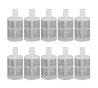 Pssopp Set di 10 Filtri per Pompa Acquario, Rete Filtro e Setaccio Spruzzatore per Tubi da 7mm o 10mm, Accessori per Pompa Acqua