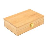 Pssopp Set di Avvolgitori a Molla per Orologi, Strumenti di Avvolgimento in Rame, 20 Pezzi, con Scatola Portaoggetti in Legno e Maniglia, per Professionisti della Riparazione di Orologi, Hobbisti,