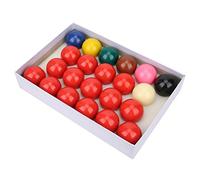 Pssopp Set di Palline da Biliardo 22 Pezzi, Set Completo di Palline da Biliardo Dimensioni Regolamentari Peso per da Attrezzature da per Giochi Ufficiali in Resina Ad Alte Prestazioni