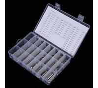 Pssopp Set di Perni Elastici da 280 Pezzi, Acciaio Inossidabile 304, Dimensioni da M1.5 a M8 per Fissaggio Meccanico e Organizzazione