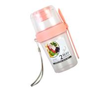 Pssopp Shaker per Insalata con Coperchio e Forchetta, Contenitore per Cereali Portatile Riutilizzabile di Grande capacità, per Colazione, Pranzo, Lavoro, Viaggi