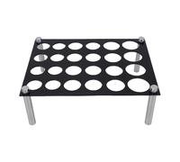 Pssopp Stampo per Set di Scacchi in Resina, Stampaggio e Stampo per Colata 24 Fori Supporto per Fusione per Pezzo di Gioco per Set di Scacchi in Resina Fai-da-te, Pezzo degli per in Silicone Nan