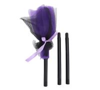 Pssopp Strega Scopa, Bagliore di Plastica nel Buio Viola, Scopa Volante per Festa di Halloween, Decorazione da Abito