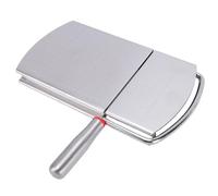 Pssopp Strumento per Formaggio Affettatrice per Formaggio, Taglierina per Antiaderente a Spessore Regolabile Multiuso per Salsicce Al Burro, Pane e Verdure (SILVER)