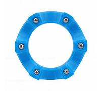 Pssopp Supporto per Palla Rotante da Bowling, Supporto per Tazza Portabicchieri Espositore Accessori Universali da Bowling per la Pulizia delle Prestazioni per Palla Rotante da, Sportiva (Blue)
