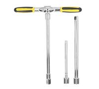 Pssopp Supporto per Rubinetto a Cricchetto con Impugnatura a T, Set di Chiavi a Cricchetto Senza Slittamento per Riparazione Automatica di Apparecchiature Meccaniche